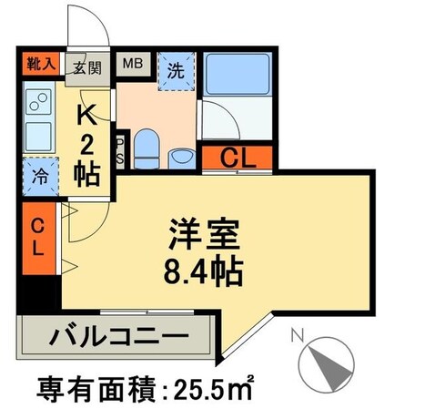 グラントゥルース田端の物件間取画像